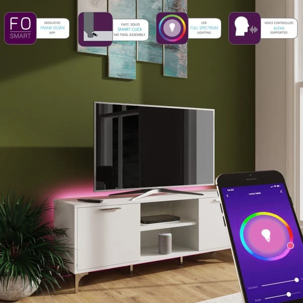 Frank Olsen Furniture Ouverte SMART LED TV Unit 3 Frank Olsen Furniture Ouverte SMART LED TV Unit - Image 3