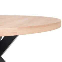 Julian Bowen Berwick Round Dining Table Oak -The Furniture Store 30794139 alt03