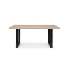 Julian Bowen Berwick Rectangular Dining Table Oak 8 Julian Bowen Berwick Rectangular Dining Table Oak -The Furniture Store 30794140 alt02