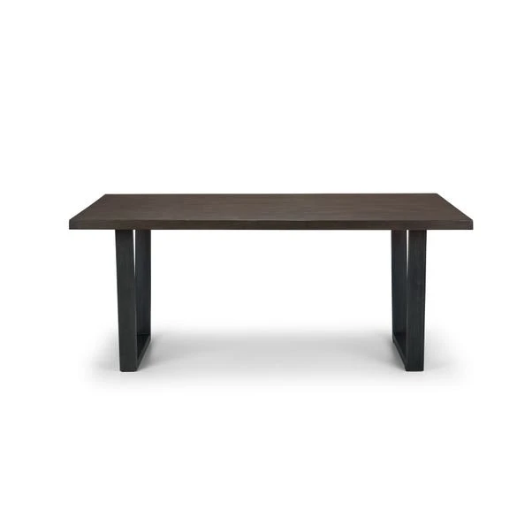 Julian Bowen Brooklyn Rectangular Dining Table Dark Oak 3 Julian Bowen Brooklyn Rectangular Dining Table Dark Oak - Image 3
