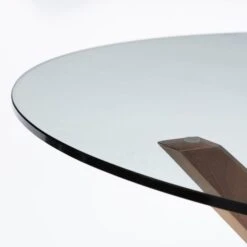 Julian Bowen Chelsea Small Round Glass Dining Table With 4 Cayman Dining Chairs 7 Julian Bowen Chelsea Small Round Glass Dining Table With 4 Cayman Dining Chairs -The Furniture Store 30794182 alt02