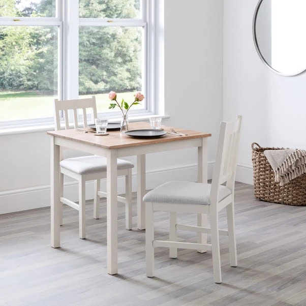 Julian Bowen Coxmoor Set Of 2 Dining Chairs Ivory 1 Julian Bowen Coxmoor Set Of 2 Dining Chairs Ivory