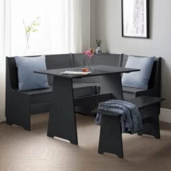 Julian Bowen Newport Corner Dining Set 8 Julian Bowen Newport Corner Dining Set -The Furniture Store 30794329 alt02