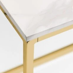 Julian Bowen Scala Rectangular Dining Table Gold -The Furniture Store 30794359 alt03