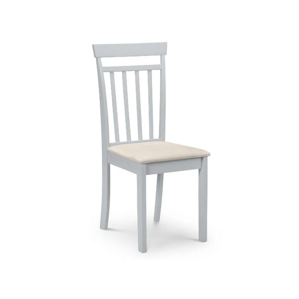 Julian Bowen Taku Rectangular Grey Dining Table With 4 Coast Grey Chairs 2 Julian Bowen Taku Rectangular Grey Dining Table With 4 Coast Grey Chairs - Image 2