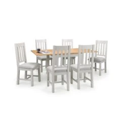 Julian Bowen Richmond Set Of 2 Dining Chairs 5 Julian Bowen Richmond Set Of 2 Dining Chairs -The Furniture Store 30794584 alt02