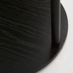 Dunelm Aiko Side Table With 1 LED Light Black And Faux Marble -The Furniture Store 30802418 alt03