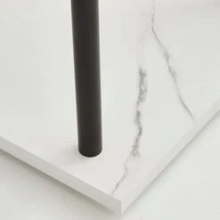 Dunelm Aiko Console Table With 2 LED Lights Black And Faux Marble -The Furniture Store 30802419 alt03