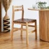 Dunelm Amari Dining Chair Natural