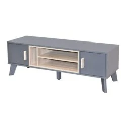 Loma Living Cobalt TV Unit Grey 8 Loma Living Cobalt TV Unit Grey -The Furniture Store 30808714 alt03