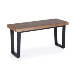 Dunelm Freddie Rustic Wood Long Side Table 6 Dunelm Freddie Rustic Wood Long Side Table -The Furniture Store 30809246 alt02