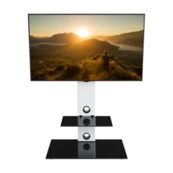 AVF Lesina Pedestal TV Stand -The Furniture Store 30812406 alt03