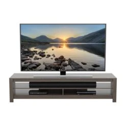 AVF Calibre Wide TV Stand 180cm, Oak Effect -The Furniture Store 30812451 alt02