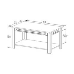 AVF White Sands Coffee Table -The Furniture Store 30812458 alt03