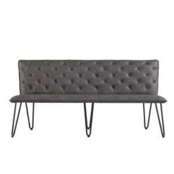 Kettle Sebastian Studded Back 140cm Bench 7 Kettle Sebastian Studded Back 140cm Bench -The Furniture Store 30815342 alt03