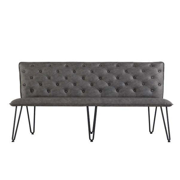 Kettle Sebastian Studded Back 140cm Bench 4 Kettle Sebastian Studded Back 140cm Bench - Image 4