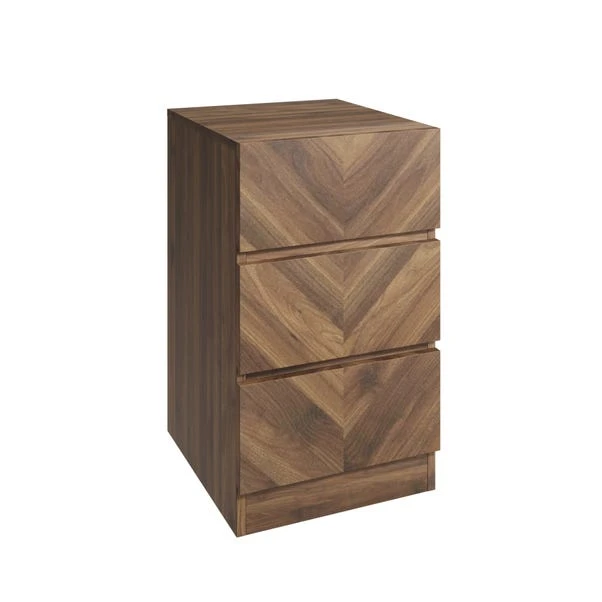 GFW Taranto 3 Drawer Bedside Table 5 GFW Taranto 3 Drawer Bedside Table - Image 5