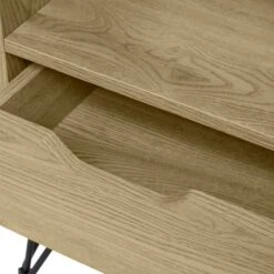 Dunelm Bella 1 Drawer Bedside Oak Effect -The Furniture Store 30817127 alt04