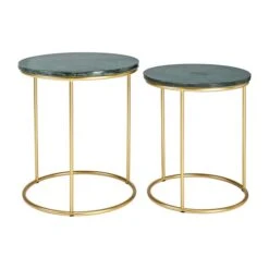 Pacific Lifestyle Pacific Milly Set Of 2 Nest Of Side Tables, Marble 6 Pacific Lifestyle Pacific Milly Set Of 2 Nest Of Side Tables, Marble -The Furniture Store 30821674 alt02
