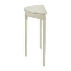 Pacific Lifestyle Pacific Naha Half Moon Console Table, Painted Pine -The Furniture Store 30821726 alt02