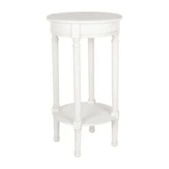 Pacific Lifestyle Pacific Heritage Round Side Table, Painted Pine -The Furniture Store 30821756 alt03