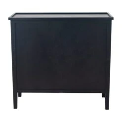 Pacific Lifestyle Pacific Chelmsford 4 Drawer Chest, Black Painted Pine -The Furniture Store 30821759 alt03