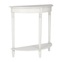 Pacific Lifestyle Pacific Heritage Half Moon Console Table, Painted Pine 6 Pacific Lifestyle Pacific Heritage Half Moon Console Table, Painted Pine -The Furniture Store 30821774 alt02